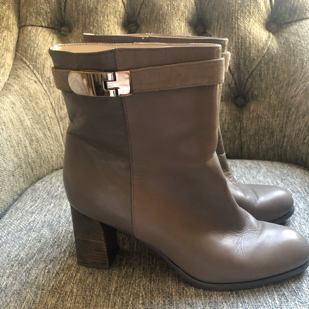 NINE WEST leather boots size 8.5